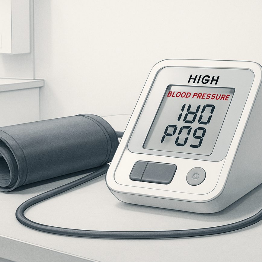 Objawy wysokiego ciśnienia krwi