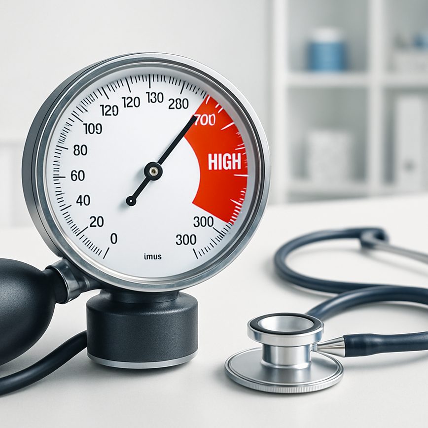 Objawy wysokiego ciśnienia krwi